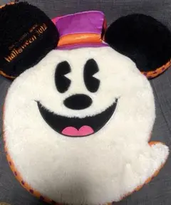 ミッキー＆ミニー リバーシブルクッション 2012ハロウィンディズニークッション