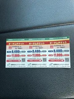 宜野座カントリークラブ プレイ券＆スプリングチケット 2025年最新】宜野座カントリークラブの人気アイテム - メルカリ