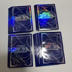 遊戯王 公式スリーブ ゼアル ZEXAL 青 ブルー 40枚