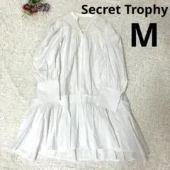 【美品✨】Secret Trophy 刺繍ブラウスサイズM