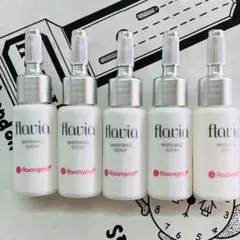 最新 フラビア フラバンジェノール ホワイトニングセラム 8ml 5本