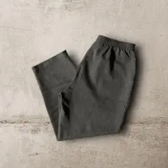 USA製vintageブリッグスBRIGGSワイドイージーパンツグレーメンズL