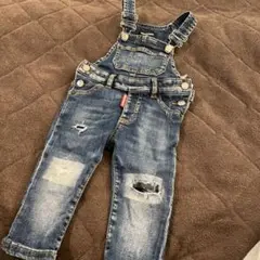 DSQUARED2 デニムオーバーオール 12M