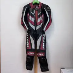 HYOD 革ツナギ レッド ブラック MFjスタンダード レーシングレザースーツ | HYOD PRODUCTSオフィシャルサイト