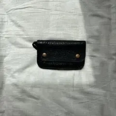 MM6ブラックコンパクト財布