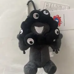 【新品タグ付き】黒ブラックミャクミャク カラビナ付き （座りバージョン）