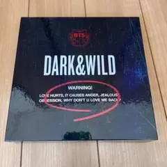 BTS DARK&WILD 初回限定盤