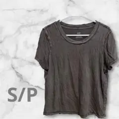 aerie ダークグレー Tシャツ S/P