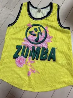 【美品】ZUMBA イエロー タンクトップ