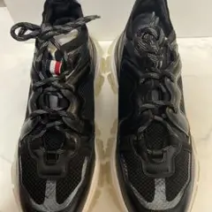 モンクレール moncler 厚底スニーカー ブラック