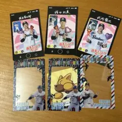東京ヤクルトスワローズ　選手グルメステッカー