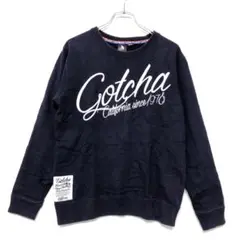 平成サーフ Gotcha 古着 ビッグロゴ プリント スウェット トレーナー