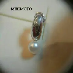 【極上美品】MIKIMOTO☆アコヤ真珠イヤリング M刻印あり