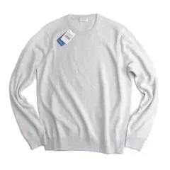 新品 MALO optimum マーロ カシミヤ混紡 ウール ニット グレー L