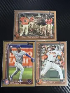 2025 Topps Series 2 2025シリ 3枚セット