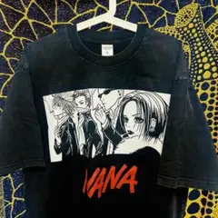 ナナ 漫画 ウォッシュ加工 半袖 Tシャツ 夏 新品 アニメT 中島美嘉