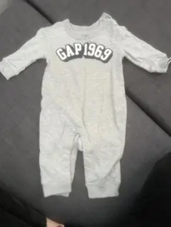 baby GAP グレー ロンパース 6-12ヶ月