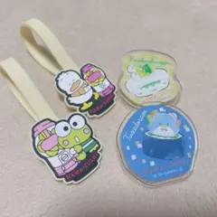 はぴだんぶい　サンリオ　けろけろけろっぴ　タキシードサム　ペックル　ガチャ