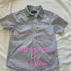 Ralph Lauren 半袖シャツ 140cm ストライプ
