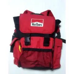 Marlboro ナイロンリュック 　背部分ロゴ　90's 当時物