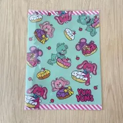 YUM YUMS A4クリアファイル　ヤムヤムズクリアファイル