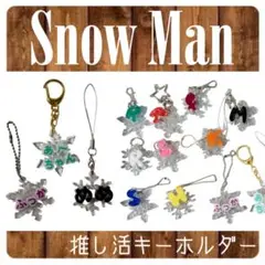 SnowMan 推しキーホルダー メンバーカラー