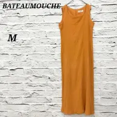 R4909 BATEAUMOUCHE 【M】 ノースリーブロングワンピース 綿混