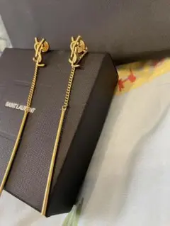 最終値下げ！！イブサンローラン　モノグラムピアス SAINT LAURENT - ysl ピアス ！最終値下げ！の通販 by あみ's