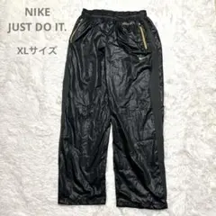 ✨新品級✨NIKE 金文字刺繍 ナイロンパンツ XLサイズ トレーニング ジム