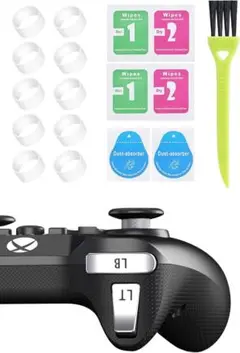 スティック 保護リング プロテクトリング PS5 PS4 Switch クリア