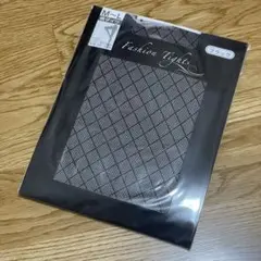 新品未使用✨柄タイツ　ブラック　M〜Ｌ