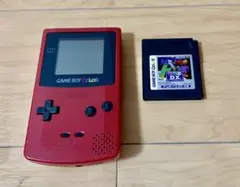 ゲームボーイカラー 赤 テトリスDX付き