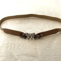 axes femme 蝶とバラ装飾のゴムベルト　フェアリーグランジ　アクシーズ
