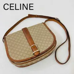【美品】CELINE ショルダーバッグ M90 マカダム