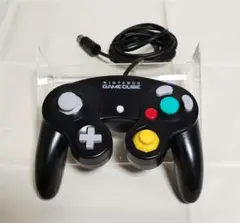 【動作良好】ゲームキューブ コントローラー　ブラック　黒