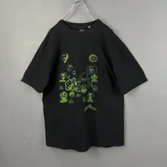 スルメが丘は花の匂い かもめんたる 舞台作品 Tシャツ イカスミ XL