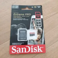 SanDisk Extreme PRO 256GB microSDカード