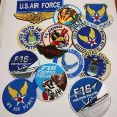 L-2　アイロンワッペン　ワッペン　送料無料　ミリタリー　エアフォース