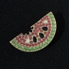 季節の帯留め◎西瓜◎すいか◎ラスト①