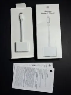 Apple純正 Lightning to Digital AV Adapter①