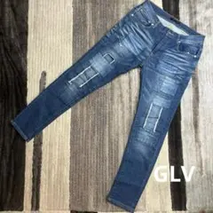 GLV galvanize デニム　ジーンズ　スキニー　サイズ46 ストレッチ