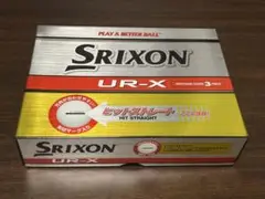 【未使用】Srixon UR-X ゴルフボール 3個入り