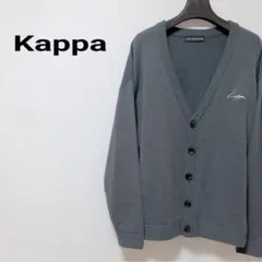 Kappa　ユニセックス　定番人気　刺繍 オーバーサイズ　ルーズカーディガン