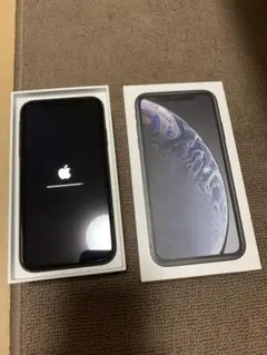 Apple iPhone XR 64GBブラック 本体 箱付き