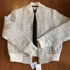 最終価格】美品ROPE×LINTONコラボ 高級ツイード ノーカラー ブルゾン 2025年最新】ロペ リントンの人気アイテム - メルカリ