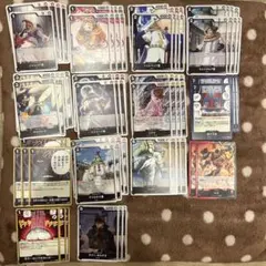ワンピースカード　黒　デッキパーツ