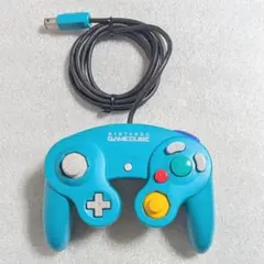 ゲームキューブコントローラー エメラルドブルー