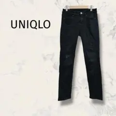 UNIQLO ユニクロ ウルトラストレッチスキニージーンズ テーパード 無地