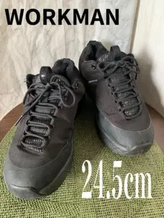 ワークマンWORKMAN FieldCore スニーカー ブラック 24.5cm