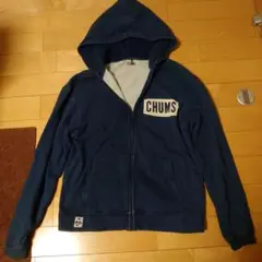 CHUMS インディゴ パーカー XL チャムス